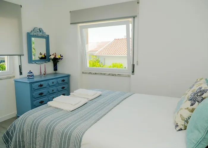 Like-home-t3 House-garden, Sea View, Ferienhaus Casais de Sao Lourenco